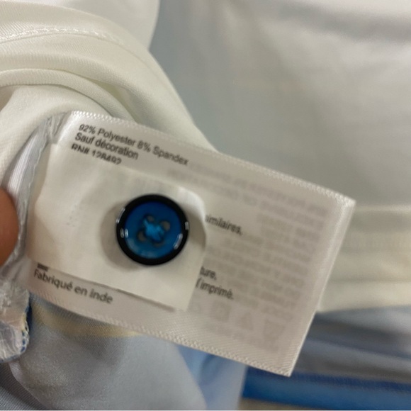 NWT Gleneagles Greg Norman Play Dry Golf Polo Shirt Mens XXL 2XL White Stripe - Picture 11 of 14